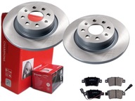 KOTÚČOVÉ DLOŽKY BREMBO ZADNÉ FIAT PUNTO III, EVO 264MM