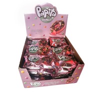 Papita Donut Strawberry Coated Donuts s dražé 24 ks x 40 g