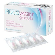 MUCOVAGIN zvlhčujúce vaginálne globule 10 kusov