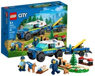 LEGO CITY 60369 VÝCVIK PESOV POĽNEJ POLICAJNE, BLOKY