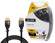 HDMI-HDMI PREMIUM kábel 1,5m BLACK 4K 2,0 ARC HEC