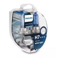 PHILIPS H7 12V DIAMANTOVÉ VISION LAMPY BIELA ​​5000K