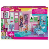 BARBIE - ÚTULNÝ DOM S VYBAVENÍM FXG54