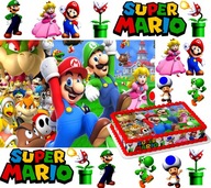 SET SUPER MARIO BROS OBALY NA TORTY + POSTAVY