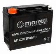 Motobatéria 20Ah MTX20-BS GEL MORETTI