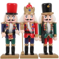 Luskáčik Soldier King Figures klip 3 ks