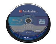 BD-R Verbatim 50 GB SL DataLife Cake 10