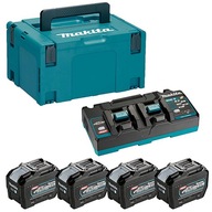 SÚPRAVA NAPÁJACIEHO ZDROJA MAKITA 40V XGT (BL4080Fx4+DC40RB