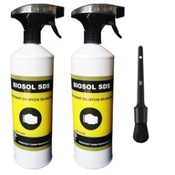 Biosol VERY STRONG čistič motora 2x1L + kefa