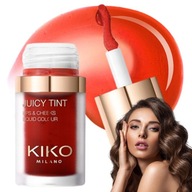 KIKO MILANO Juicy Tint rúž a lícenka 2v1 01