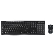 Sada klávesnice a myši Logitech black MK270