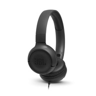 Slúchadlá JBL T500 BLK na uši TUNE, čierne