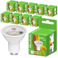 10x LED žiarovka HALOGEN GU10 6,9W = 50W 2700K 120D