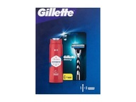 Sada holiacich strojčekov Gillette Mach3 1 kus + náhradná hlavica 1 s P2