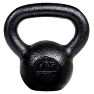 čierna Kettlebell Weight Ball Činka 6kg HMS