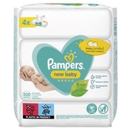 Pampers New Baby obrúsky 4 x 50 ks.