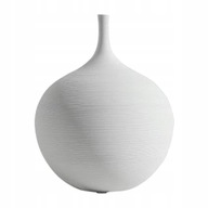 Dekoratívna váza, malá / veľká škandinávska biela