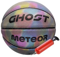 METEOR Holografická svietiaca basketbalová lopta veľkosť 7 + pumpa