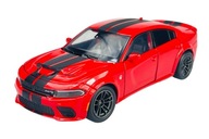 NOVÝ KOVOVÝ MODEL TAYUMO 2020 DODGE CHARGER SRT HELLCAT RED 1:32