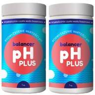 2 x BALANCER pH+ PLUS zvyšuje hladinu pH bazénovej vody