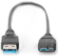 0,5 m USB3.0 microUSB B kábel pre externý disk