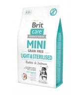 Brit Care Mini bez obilnín svetlo sterilizované 2 kg