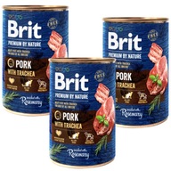 BRIT PREMIUM BY NATURE BRAVČOVÉ S BRAVČOVÝM 6x400g