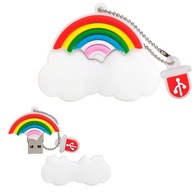 PENDRIVE RAINBOW CLOUD DARČEK FLASH USB 16GB