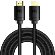 BASEUS KÁBEL HDMI 2.1 8K 60Hz 4K 120Hz 1m