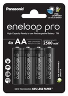 Panasonic Eneloop Pro AA 2500mAh 4 ks