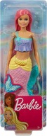 BARBIE DREAMTOPIA MERMAID BÁBIKA TAIL RUŽOVÉ VLASY