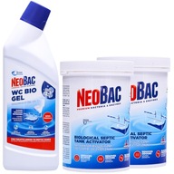 2x NEOBAC AKTIVÁTOR PRE PRESS septik + WC GÉL