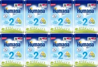 HUMANA 2 HMO NÁSLEDNÉ MLIEKO PO 6 MESIACOCH 750G x8