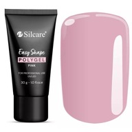 Silcare Easy Shape Polygel akrylový gél na predĺženie ružový Ružový 30g