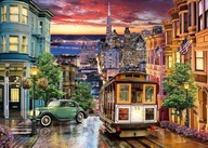 PUZZLE 3000 dielikov VÝHĽAD SAN FRANCISCO CLEMENTONI