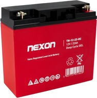 Gélová batéria Nexon 12V 22Ah SUPER VÝKONNÁ