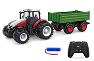 DIAĽKOVÝ OVLÁDANÝ TRAKTOR S PRÍVESOM RC FARMA ZA DARČEK