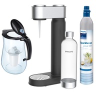 Philips karbonizátor vody s bublinkami + filter AQUAPHOR