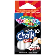 COLORINO WHITE BEZPRACHOVÁ CHALK 10 KS