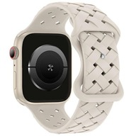 Beline Apple Watch silikónový tkaný remienok 38/40/41 mm béžová / starlight box