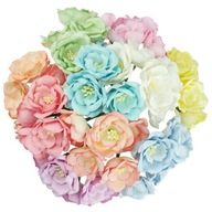 Papier FLOWERS MAGNOLIA pastel mix - 50 ks