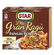 GRAN RAGU' CON FUNGHI PORCINI CESTOVINOVÁ OMÁČKA