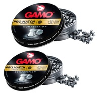 Gamo Pro Match pelety 4,5 mm 500 ks x2