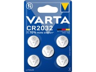 Batérie CR2032 VARTA (5 ks.)