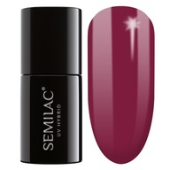 SEMILAC Hybridný lak 098 Elegant Cherry - 7 ml