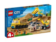 Lego City 60391 Nákladné autá a žeriav s demolačnou guľou