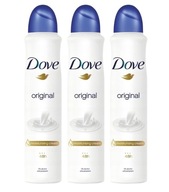 Dove Antiperspirant ORIGINAL sprej pre ženy 250ml x3