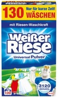 Weiser Riese univerzálny prací prášok 7,15 kg 130 b. DE Weisser Riese