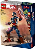 LEGO SUPER HEROES 76258 Kapitán Amerika Figúrka d