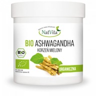 Ashwagandha organicky mletá NatVita